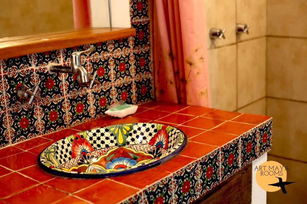 Art Maya Rooms Isola Holbox Esterno foto