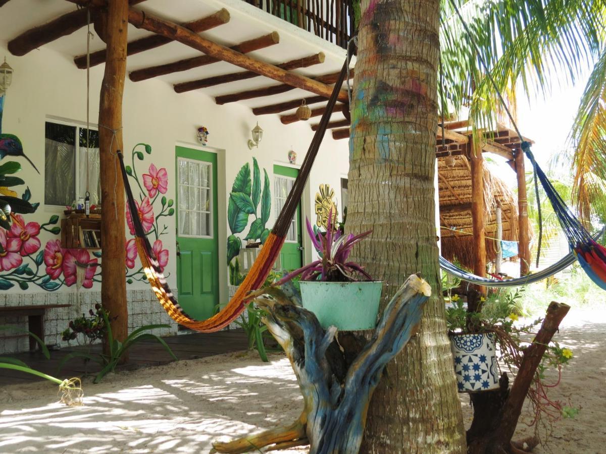 Art Maya Rooms Isola Holbox Esterno foto